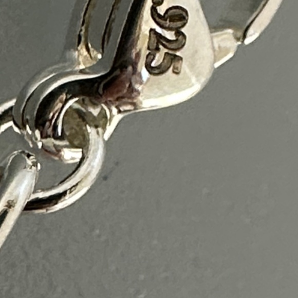 925 sterling silver Ocean Charm Necklace - Picture 4 of 4
